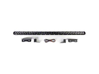 Heretic Studios 40-Inch LED Light Bar with OEM Roof Rack Mounting Kit; Flood Beam; Clear Lens (21-25 Bronco)