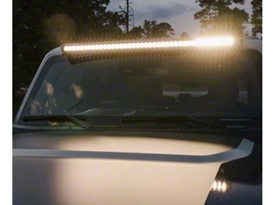 Heretic Studios 40-Inch LED Light Bar with Roof Mounting Kit; Flood Beam (21-25 Bronco)