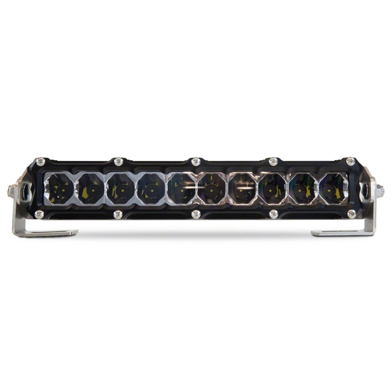 Heretic Studios Jeep Wrangler 10-Inch LED Light Bar; Spot