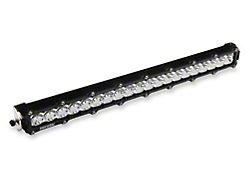 Heretic Studios 20-Inch LED Light Bar with TRD Pro Behind the Grille Mounting Brackets; Flood Beam; Clear Lens (22-26 Tundra)