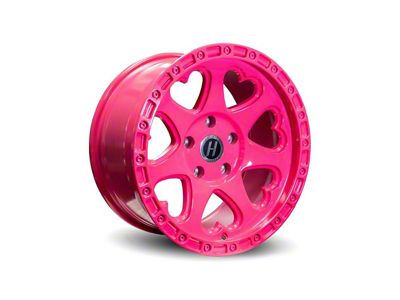 Heritage Wheel KOKORO-OR Pink 6-Lug Wheel; 17x9; 12mm Offset (22-25 Bronco Raptor)