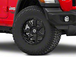 KOKORO-OR Black Wheel; 17x9; 12mm Offset (18-26 Jeep Wrangler JL)