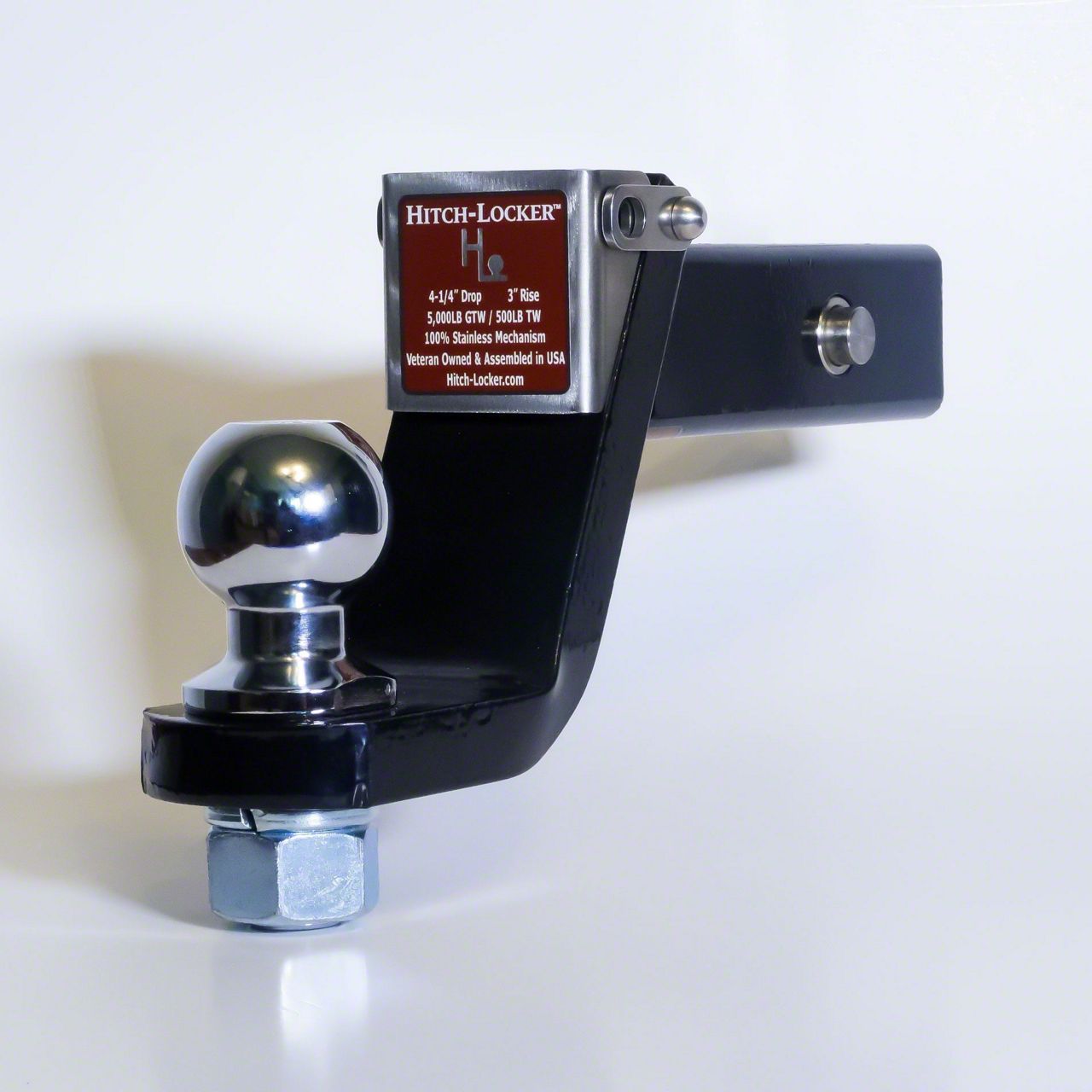 Hitch-Locker Jeep Gladiator LockJaw 2-Inch Receiver Hitch Ball Mount ...