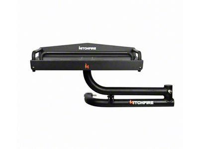 HitchFire Ledge Cargo Platform; Dual Swing (Universal; Some Adaptation May Be Required)