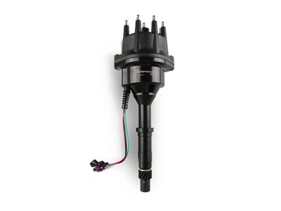 Holley EFI AMC 290-401 Hyperspark Distributor; Black (76-81 5.0L Jeep CJ7)
