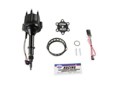 Holley EFI Jeep 258 Hyperspark Distributor; Black (76-86 4.2L Jeep CJ7)