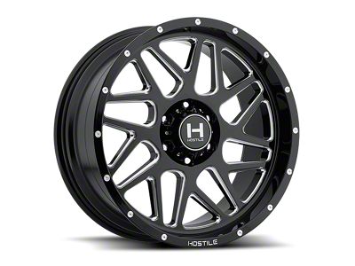 Hostile Sprocket Blade Cut 6-Lug Wheel; 20x10; -19mm Offset (04-15 Titan)