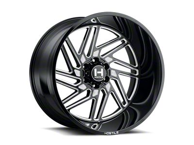 Hostile Jigsaw Blade Cut 6-Lug Wheel; 20x9; 12mm Offset (05-15 Tacoma)