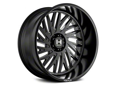 Hostile Syclone Asphalt 6-Lug Wheel; 22x12; -44mm Offset (10-24 4Runner)