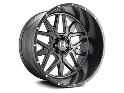 Hostile Diablo Asphalt 6-Lug Wheel; 20x9; 0mm Offset (24-25 Tacoma)
