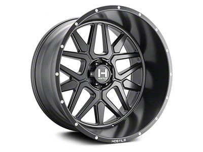 Hostile Diablo Asphalt 6-Lug Wheel; 20x9; 0mm Offset (25-26 4Runner)