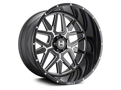 Hostile Diablo Blade Cut 6-Lug Wheel; 20x10; -19mm Offset (25-26 4Runner)