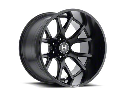 Hostile Rage Asphalt 6-Lug Wheel; 20x9; 0mm Offset (25-26 4Runner)