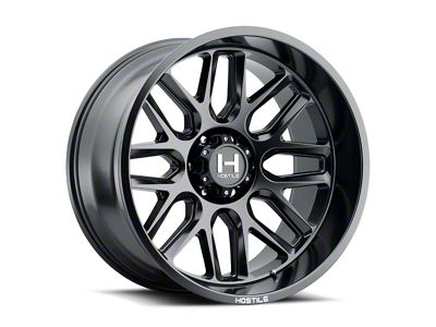 Hostile Vulcan Asphalt 6-Lug Wheel; 20x10; -19mm Offset (25-26 4Runner)