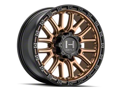 Hostile Ridgecrest Bronze 6-Lug Wheel; 20x9; 1mm Offset (03-09 4Runner)