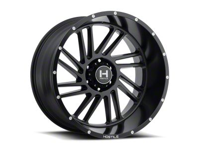 Hostile Stryker Asphalt 6-Lug Wheel; 20x9; 12mm Offset (10-24 4Runner)