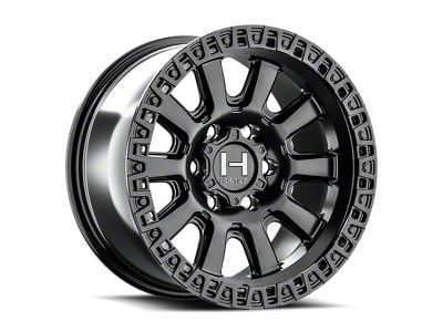 Hostile Crawler Asphalt 6-Lug Wheel; 20x9; 12mm Offset (22-25 Bronco Raptor)