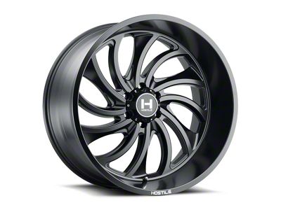 Hostile Demon Asphalt 6-Lug Wheel; 20x12; -48mm Offset (21-25 Bronco, Excluding Raptor)