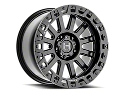 Hostile Dominator Asphalt 6-Lug Wheel; 20x9; 1mm Offset (22-25 Bronco Raptor)