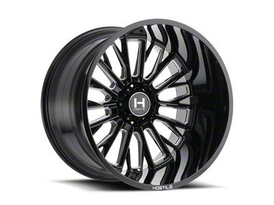 Hostile Fury Blade Cut 6-Lug Wheel; 22x10; -25mm Offset (22-25 Bronco Raptor)