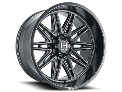 Hostile Maniac Asphalt 6-Lug Wheel; 22x12; -44mm Offset (22-25 Bronco Raptor)