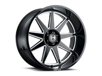 Hostile Omega Blade Cut 6-Lug Wheel; 20x12; -44mm Offset (22-25 Bronco Raptor)