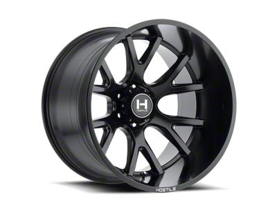 Hostile Rage Asphalt 6-Lug Wheel; 22x10; -25mm Offset (22-25 Bronco Raptor)