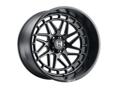 Hostile Reaper Asphalt 6-Lug Wheel; 22x10; -25mm Offset (22-25 Bronco Raptor)