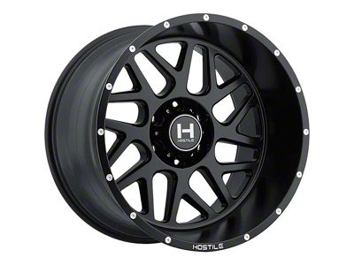 Hostile Sprocket Asphalt 6-Lug Wheel; 20x12; -44mm Offset (22-25 Bronco Raptor)