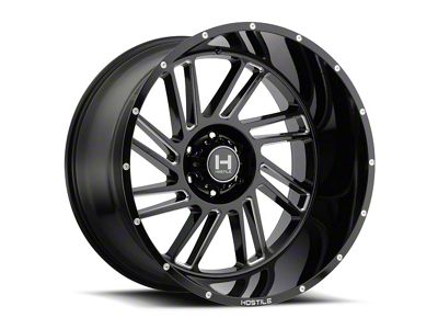 Hostile Stryker Blade Cut 6-Lug Wheel; 20x12; -44mm Offset (22-26 Bronco Raptor)