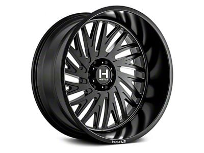 Hostile Syclone Asphalt 6-Lug Wheel; 20x10; -19mm Offset (21-25 Bronco, Excluding Raptor)