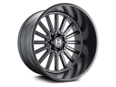Hostile Titan Asphalt 6-Lug Wheel; 20x12; -44mm Offset (21-25 Bronco, Excluding Raptor)
