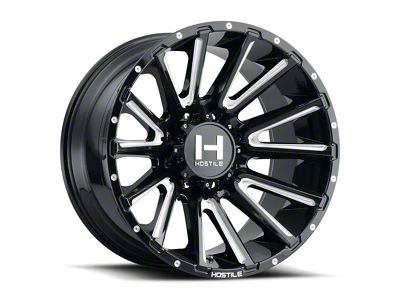 Hostile Typhoon Blade Cut 6-Lug Wheel; 24x12; -44mm Offset (22-26 Bronco Raptor)