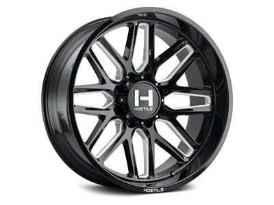 Hostile Vulcan Blade Cut 6-Lug Wheel; 20x12; -44mm Offset (21-25 Bronco, Excluding Raptor)