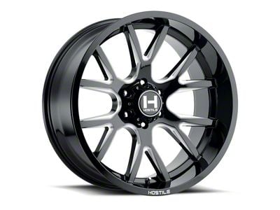 Hostile Rage Blade Cut Wheel; 20x9; 0mm Offset (20-25 Jeep Gladiator JT)