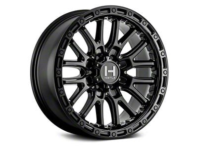 Hostile Ridgecrest Asphalt Wheel; 17x9; 0mm Offset (20-25 Jeep Gladiator JT)