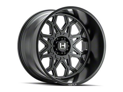 Hostile Anvil Asphalt Wheel; 22x12; -44mm Offset (22-25 Jeep Grand Cherokee WL)