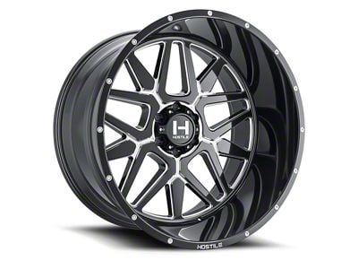 Hostile Diablo Blade Cut Wheel; 22x10; -25mm Offset (22-25 Jeep Grand Cherokee WL)