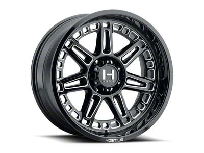 Hostile Lunatic Blade Cut Wheel; 20x12; -44mm Offset (22-25 Jeep Grand Cherokee WL)