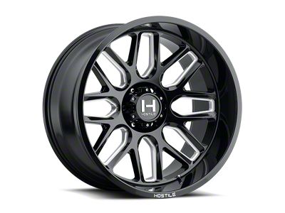 Hostile Vulcan Blade Cut Wheel; 20x10; -19mm Offset (05-10 Jeep Grand Cherokee WK)