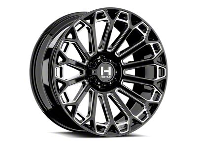 Hostile Warrior Blade Cut Wheel; 20x10; -19mm Offset (05-10 Jeep Grand Cherokee WK)