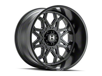 Hostile Anvil Asphalt Wheel; 22x10; -25mm Offset (11-21 Jeep Grand Cherokee WK2)