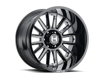 Hostile Predator Blade Cut Wheel; 20x10; -19mm Offset (11-21 Jeep Grand Cherokee WK2)