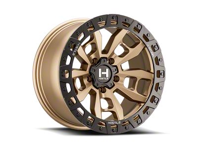 Hostile Crandon Bronze Wheel; 17x9; 0mm Offset (07-18 Jeep Wrangler JK)