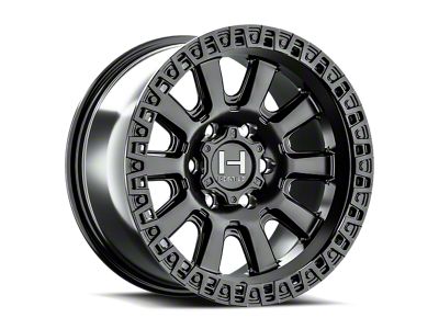 Hostile Crawler Asphalt Wheel; 17x9; 0mm Offset (07-18 Jeep Wrangler JK)