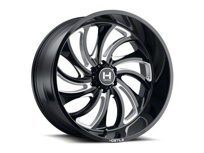 Hostile Demon Blade Cut Wheel; 22x12; -44mm Offset (07-18 Jeep Wrangler JK)