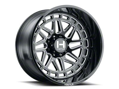 Hostile Reaper Blade Cut Wheel; 22x12; -44mm Offset (07-18 Jeep Wrangler JK)