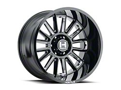 Hostile Predator Blade Cut Wheel; 20x10; -19mm Offset (18-25 Jeep Wrangler JL)