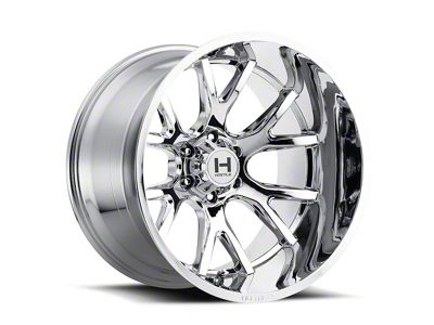 Hostile Rage Armor Plated Wheel; 22x12; -44mm Offset (18-25 Jeep Wrangler JL)