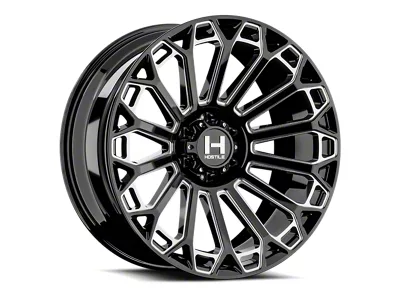Hostile Warrior Blade Cut Wheel; 20x10; -19mm Offset (18-25 Jeep Wrangler JL)